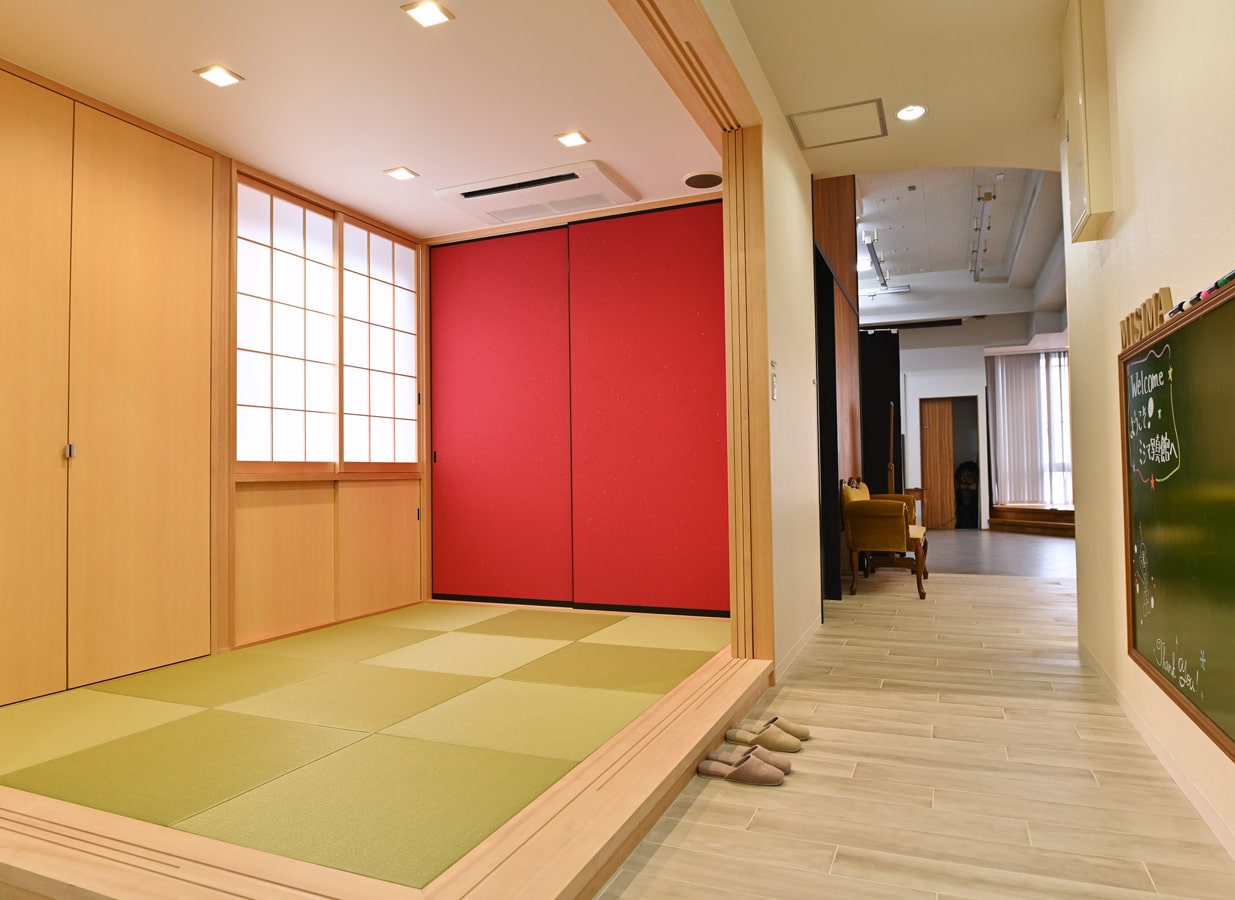 和モダンな個室