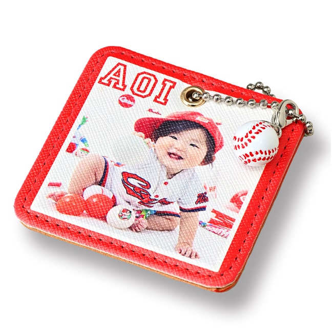 レザーキーホルダー